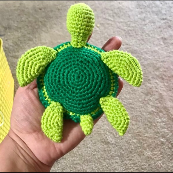 Hand Made Turtle Croche TOY - Picture 2 of 3